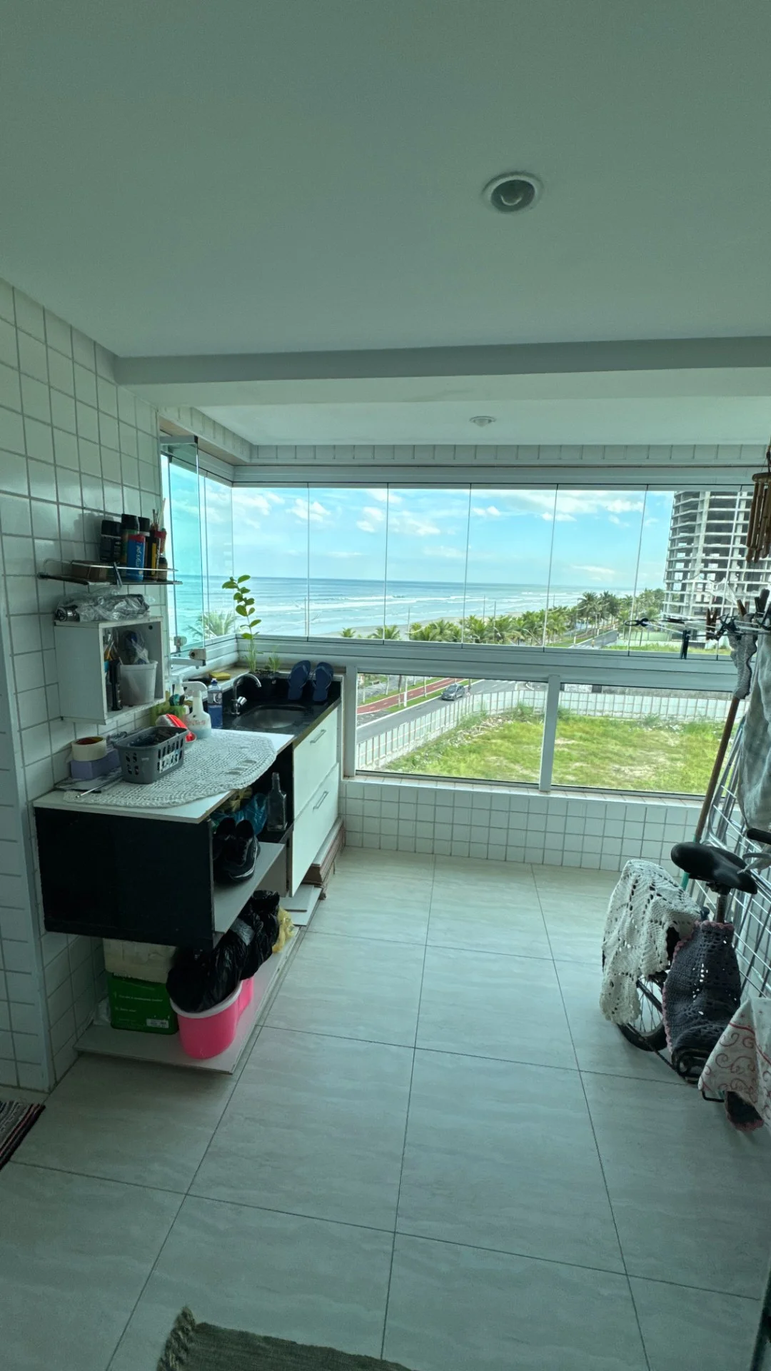 Apartamento com Vista Mar em Região Nobre de Praia Grande