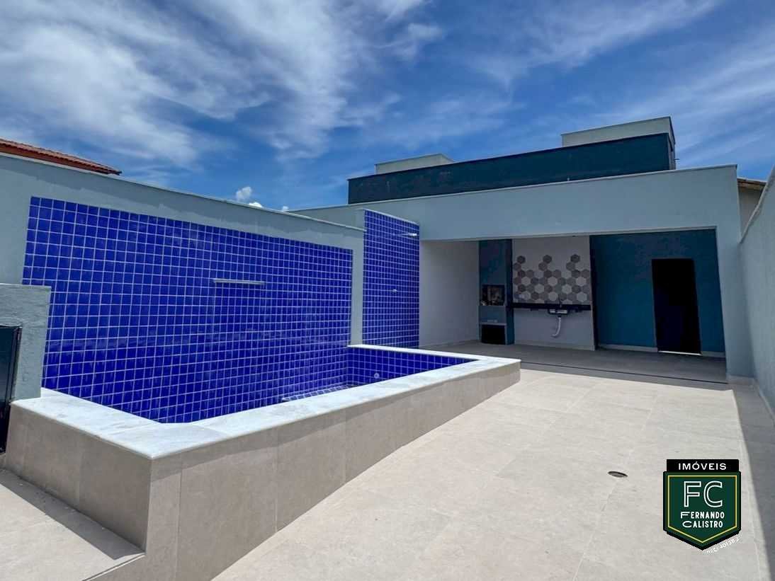 Casa Nova 3 Dormitórios com Piscina a 700m da Praia | R$429k