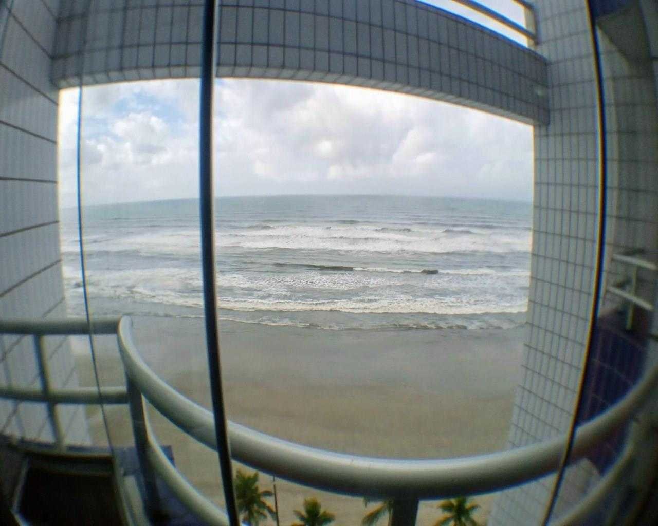 APARTAMENTO 3 DORMITÓRIOS (1 SUÍTE) FRENTE AO MAR, 97 M², VARANDA ENVIDRAÇADA C/ CHURRASQUEIRA, PISCINA NA COBERTURA - V. ATLÂNTICA, MONGAGUÁ/SP