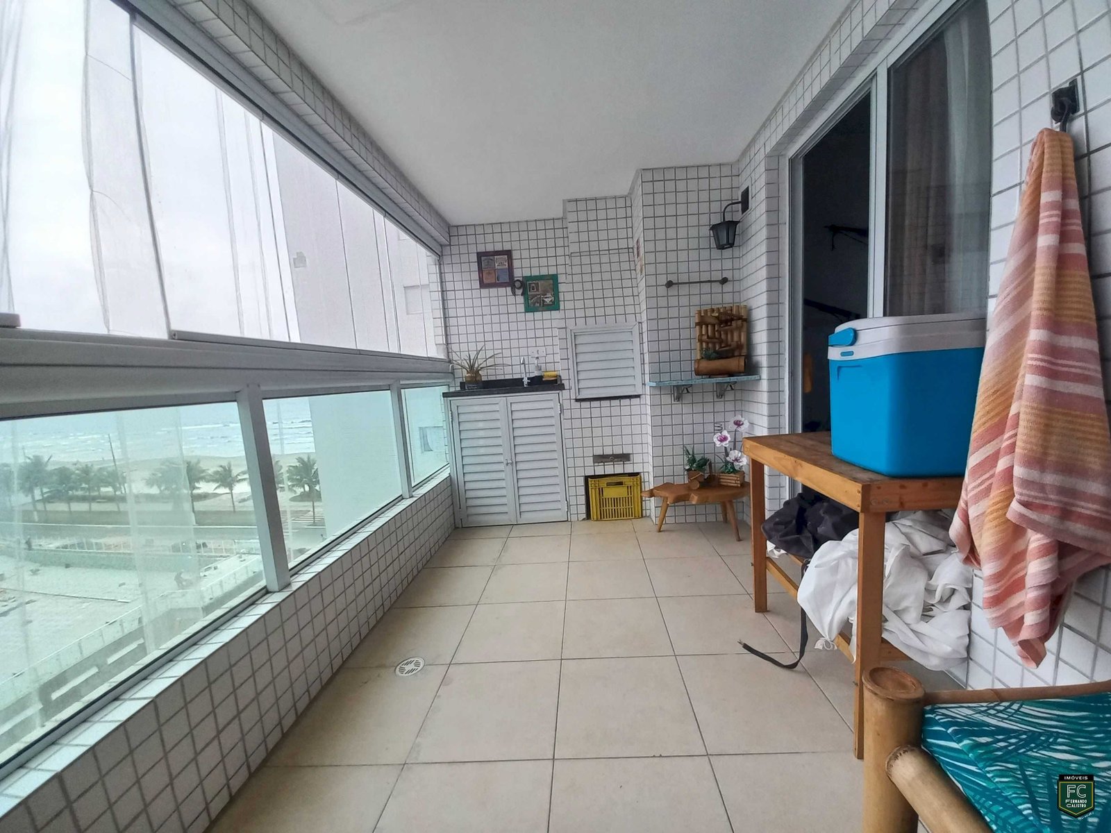 2 DORMITÓRIOS SUITE VARANDA ENVIDRAÇADA VISTA MAR MONGAGUÁ