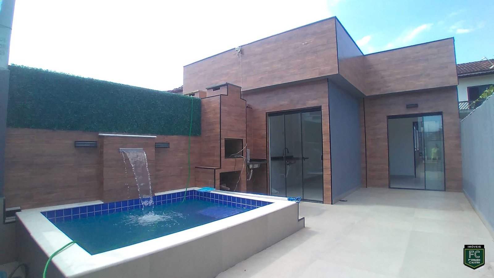PROJETO MODERNO 2 QUARTOS SUÍTE PISCINA Á. GOURMET MONGAGUÁ