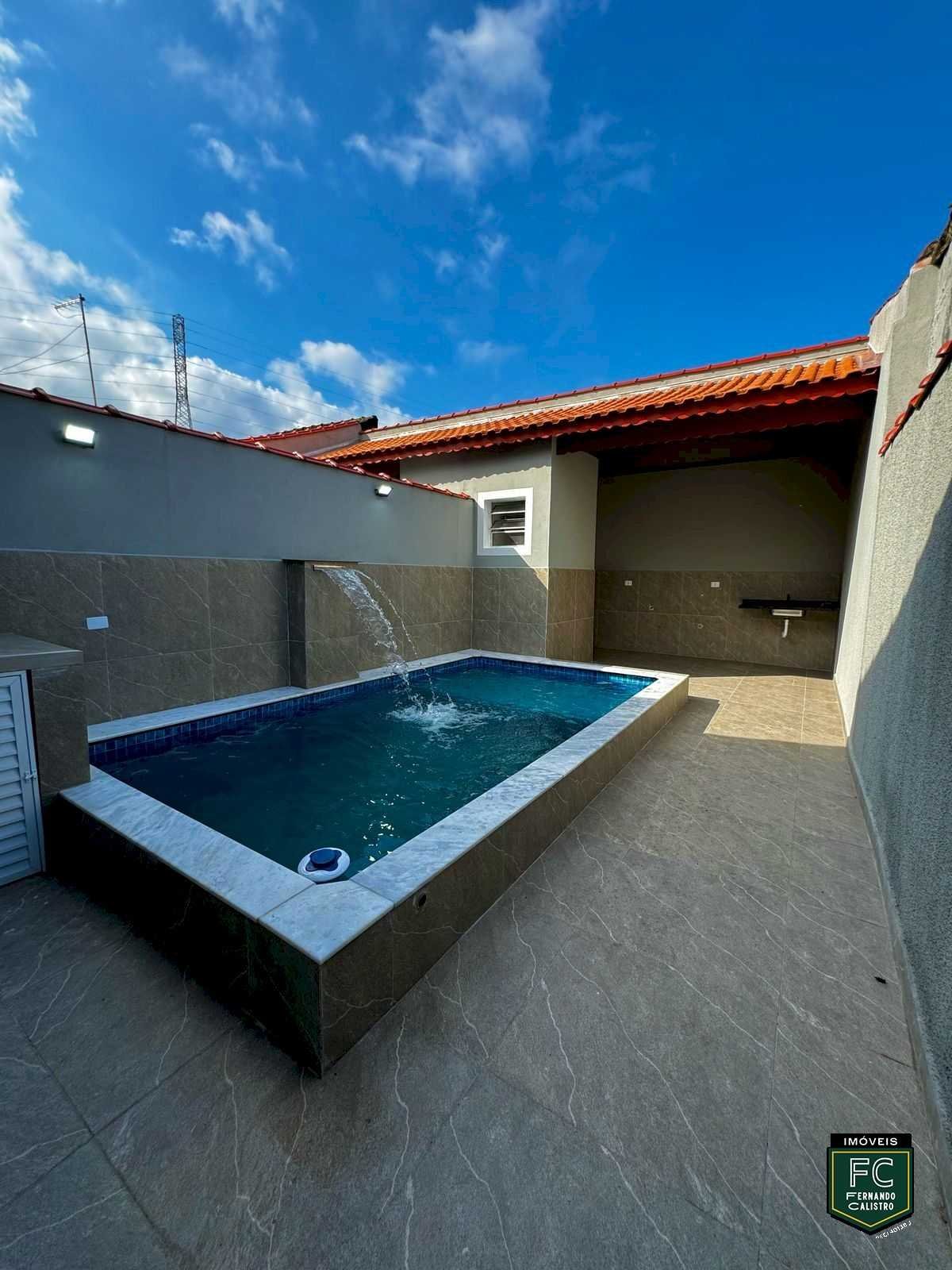 Casa Nova 3 Dorms, Piscina e Área Gourmet  c/ Lavabo Externo