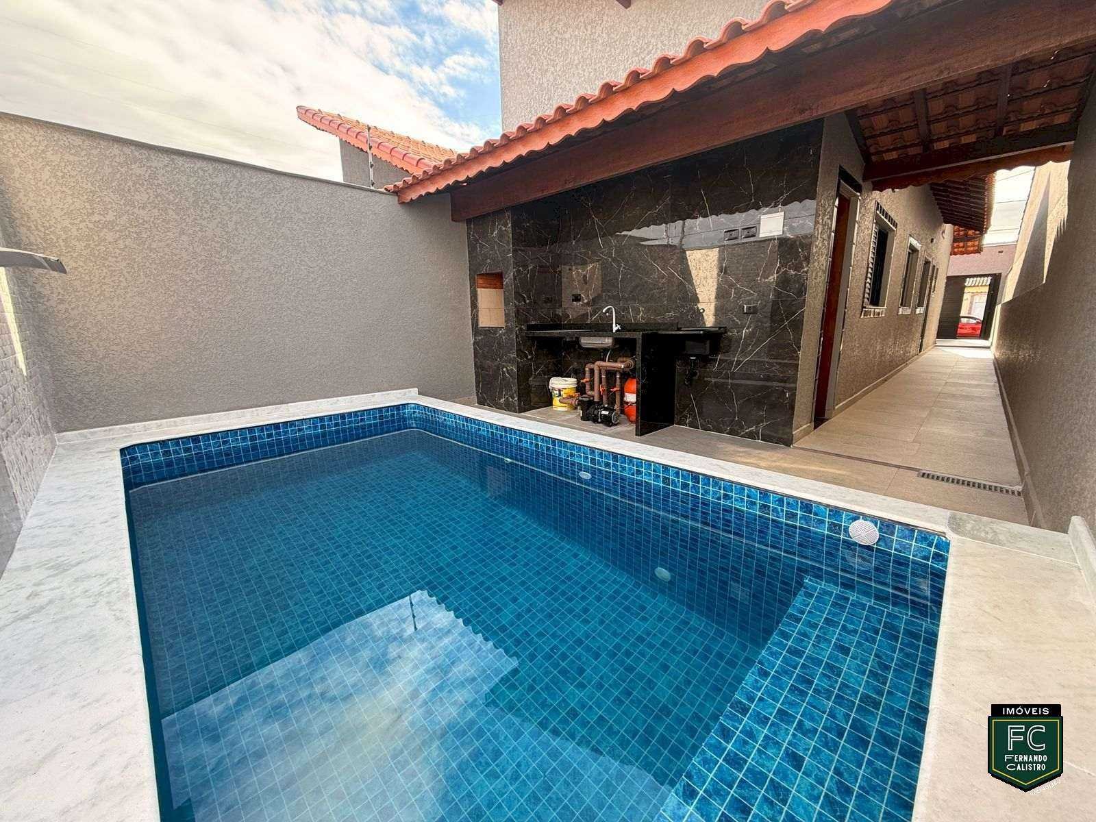 Casa Nova 2 Dorms com Piscina e Gourmet a 650m da Praia