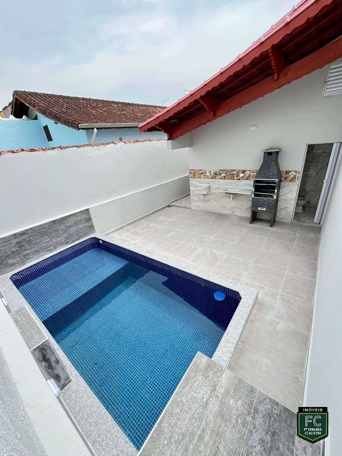 CASA 2 QUARTOS SUITE PISCINA Á GOURMET 600MTS PRAIA MONGAGUÁ